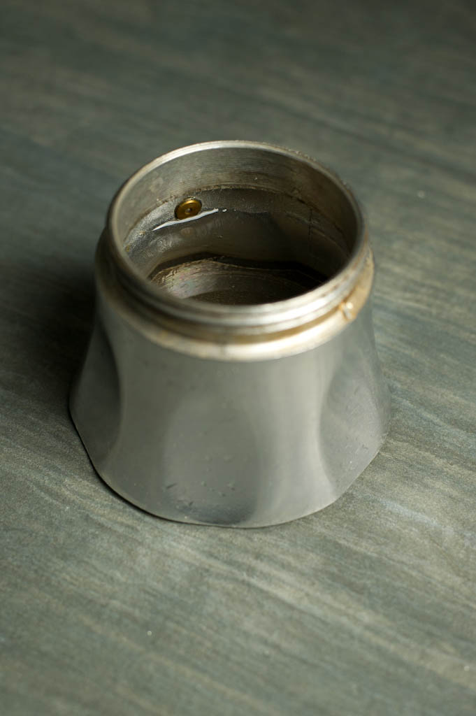 Fill it until just below the air hole